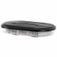 Girofar rampa transversal 26x16cm, h 5cm, 72 LED-uri, 35W, cu magnet, Sigma CA7637 247Lighting