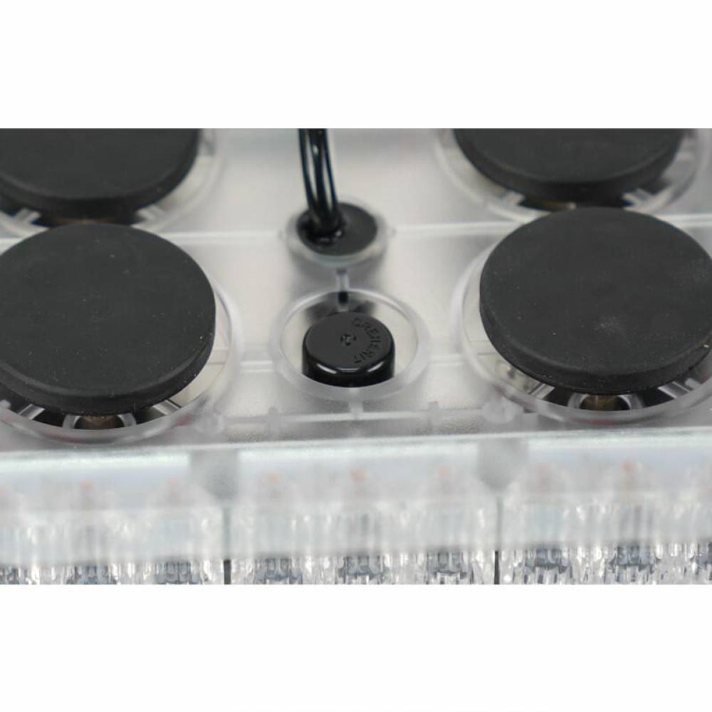 Girofar rampa transversal 26x16cm, h 5cm, 72 LED-uri, 35W, cu magnet, Sigma CA7637 247Lighting