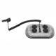 Girofar rampa transversal 26x16cm, h 5cm, 72 LED-uri, 35W, cu magnet, Sigma CA7637 247Lighting