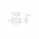 Girofar rampa transversal 26x16cm, h 5cm, 72 LED-uri, 35W, cu magnet, Sigma CA7637 247Lighting