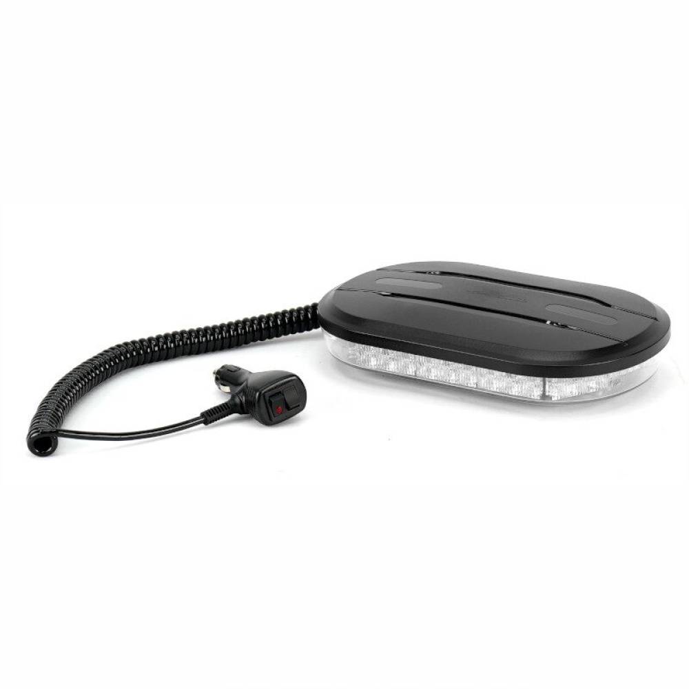 Girofar rampa transversal 26x16cm, h 5cm, 72 LED-uri, 35W, cu magnet, Sigma CA7637 247Lighting