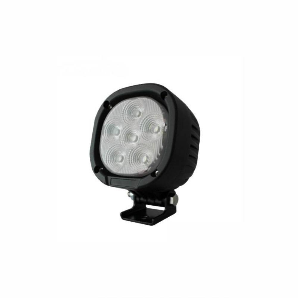 Proiector lucru auto 106x106, LED, 9-32V, 90W, 9000lm, cablu cu mufa DT 2 pini, flood, Explorer CA 6171 247Lighting