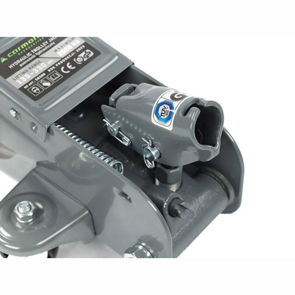 Cric crocodil 2T, 135-330mm, cu 2 leviere si tampon, 58569 Carmotion Cric crocodil 2T, 135-330mm, cu 2 leviere si tampon, 58569 Carmotion