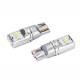 Set 2 becuri aluminiu T10, 9 LED-uri SMD2016, 12-24V, W5W, 230lm, Canbus, 83200 Vision