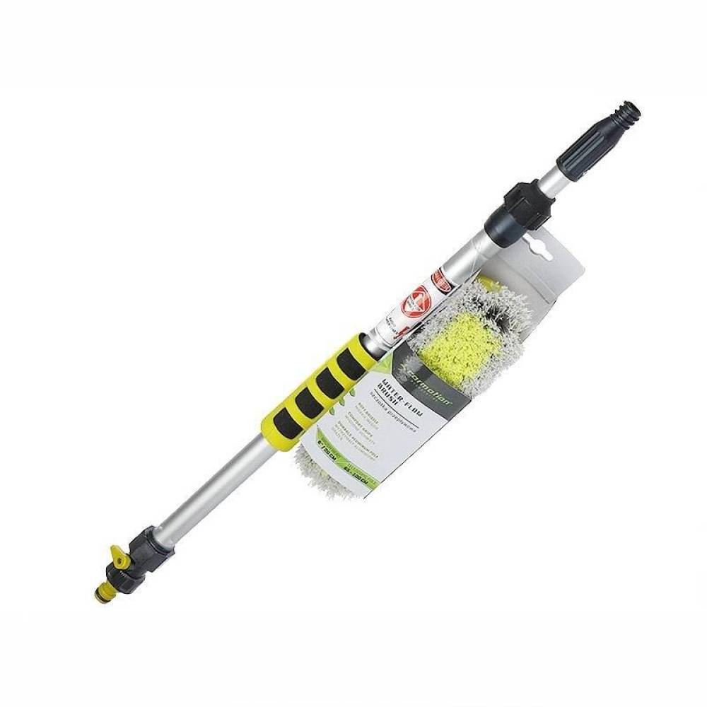Perie spalat telescopica cu robinet, 65-100cm, perie 20cm 63509 Carmotion
