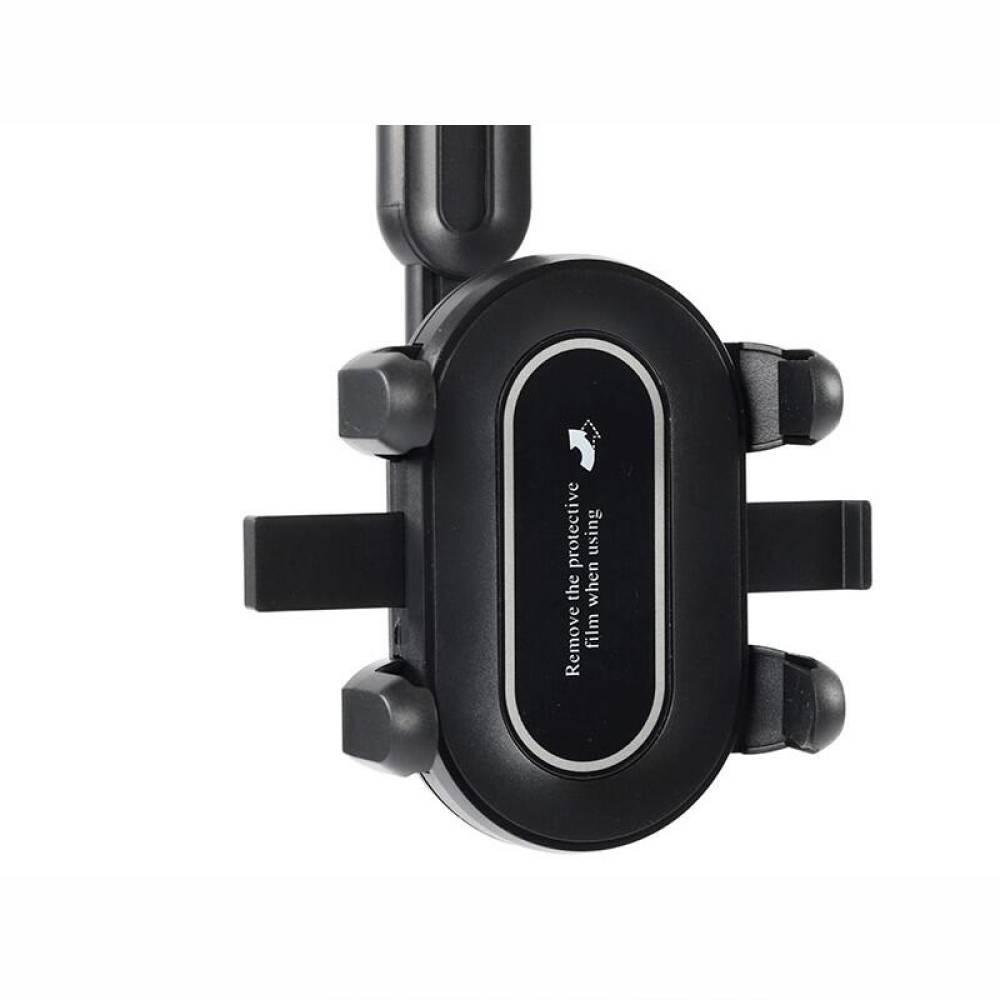 Suport telefon cu brat articulat telescopic, prindere la oglinda retrovizoare, rotativ, 63184 Carmotion
