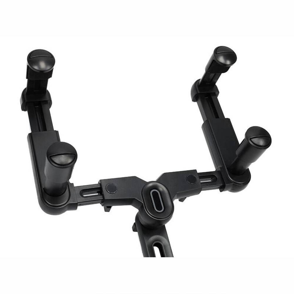 Suport telefon cu brat articulat telescopic, prindere la oglinda retrovizoare, rotativ, 63184 Carmotion