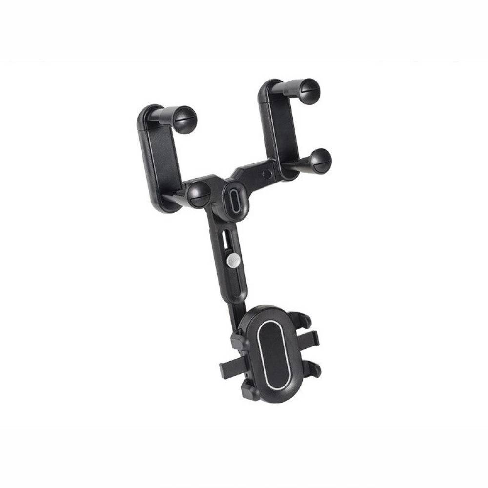 Suport telefon cu brat articulat telescopic, prindere la oglinda retrovizoare, rotativ, 63184 Carmotion