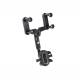 Suport telefon cu brat articulat telescopic, prindere la oglinda retrovizoare, rotativ, 63184 Carmotion