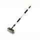 Perie spalat telescopica cu robinet, 80-130cm, perie 20cm, 63510 Carmotion