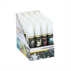 Odorizant spray, 60ml, 4 arome, New Car, Vanilie, Cirese, Ocean, cutie 24 bucati, 53722 Dunlop Odorizant spray, 60ml, 4 arome, New Car, Vanilie, Cirese, Ocean, cutie 24 bucati, 53722 Dunlop
