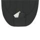 Husa scaun imitatie piele neagra, cu buzunare fata-spate, Premium Prestige, SCA010B SwissDrive