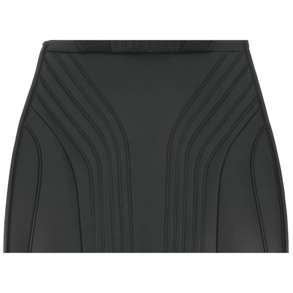 Husa scaun imitatie piele neagra, cu buzunare fata-spate, Premium Prestige, SCA010B SwissDrive