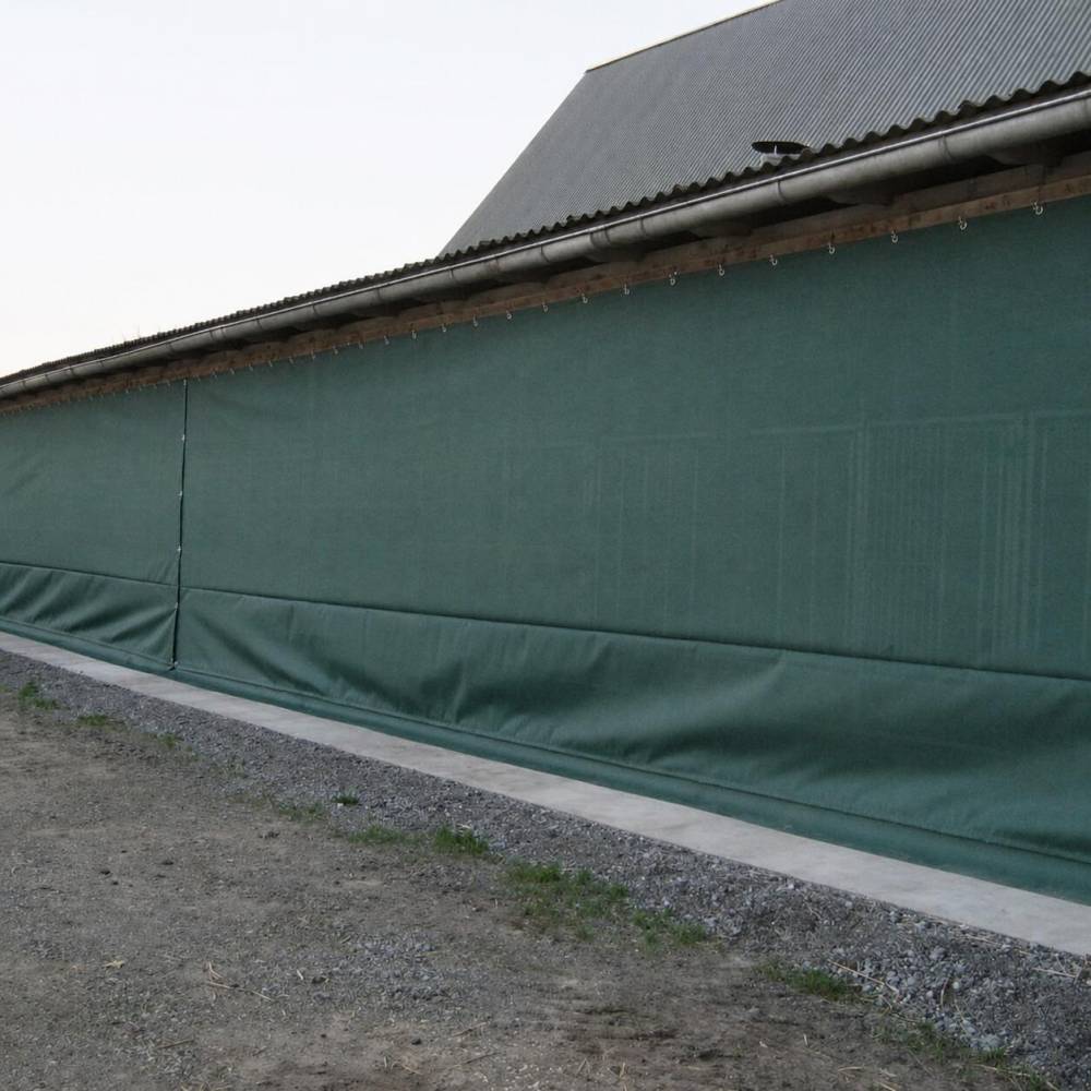 Plasa umbrire gard solar, 95%, latime 2M, lungime 10M, verde, din polietilena cu protectie UV, BK78424