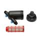 Filtru plastic cu sita 3/4 inch, 26mm pentru tub, furtun de irigare, 120 mesh BK88774