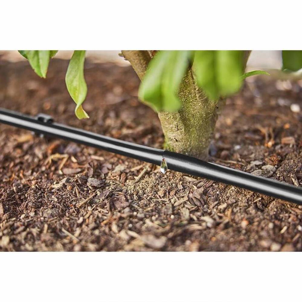 Tub picurare apa fi16mm, grosime 36mil-0.91mm, distanta intre picuratori 30cm, debit 4L pe ora, rola 200m, BK78380