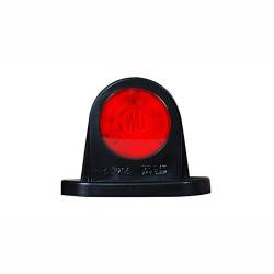 Lampa gabarit brat 78mm, LED, 12-24V, alb-rosie, stanga-dreapta, W21.4W 498BC Was