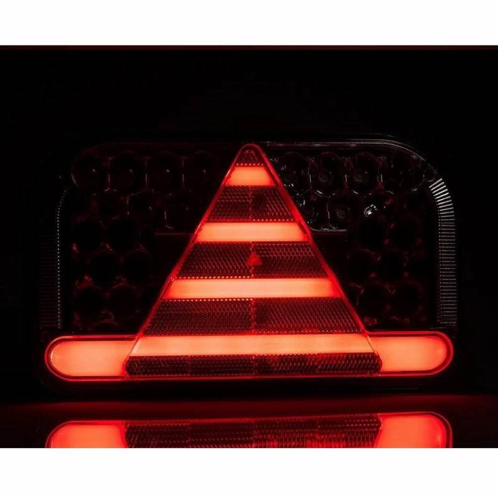 Lampa spate 240x140, LED, 6 functii, cu ceata si mers inapoi, stanga, mufa 6 pini, FT-170 L NT Bajonet Fristom