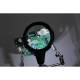 Lupa de masa cu clesti si suport pentru letcon, iluminare Led, Third Hand 63380 Carmotion