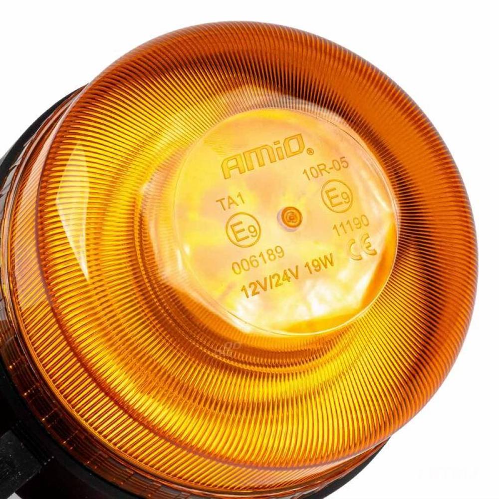 Girofar wireless 12V-24V, h110, Led, cu acumulator reincarcabil USB, cu telecomanda, prindere cu magnet si ventuza, 03932 Amio Girofar wireless 12V-24V, h110, Led, cu acumulator reincarcabil USB, cu telecomanda, prindere cu magnet si ventuza, 03932 Amio