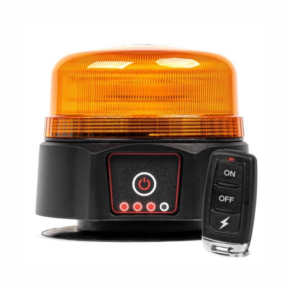 Girofar wireless 12V-24V, h110, Led, cu acumulator reincarcabil USB, cu telecomanda, prindere cu magnet si ventuza, 03932 Amio Girofar wireless 12V-24V, h110, Led, cu acumulator reincarcabil USB, cu telecomanda, prindere cu magnet si ventuza, 03932 Amio