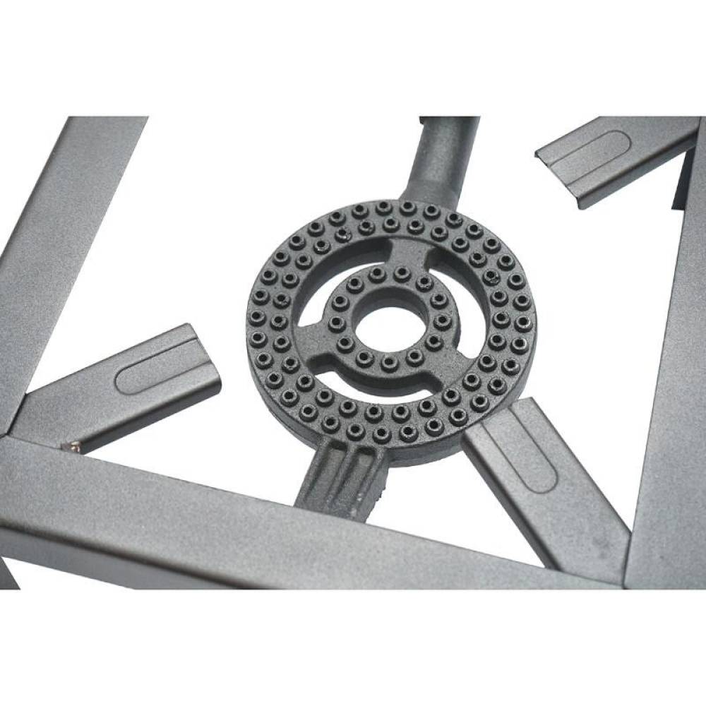 Arzator pirostrie pe gaz, portabil, 25x25x10cm, din fonta, LW70