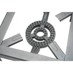 Arzator pirostrie pe gaz, portabil, 25x25x10cm, din fonta, LW70