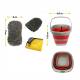 Kit 4 piese pentru spalare, burete, laveta, manusa si galeata pliabila, AKC8138 TruckLed Kit 4 piese pentru spalare, burete, laveta, manusa si galeata pliabila, AKC8138 TruckLed