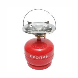 Butelie camping cu arzator, GPL, 4L,(2kg gaz) fi22.2 x h28.5cm, neincarcata, LW81