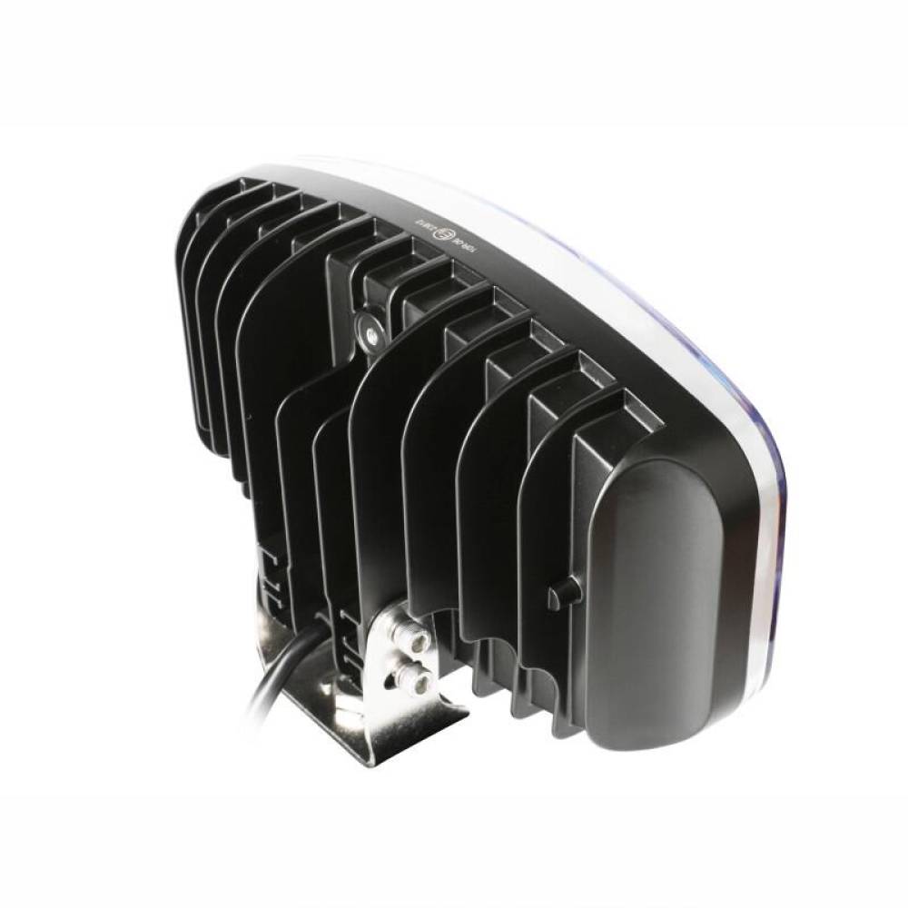 Proiector auto faza lunga 245x159, LED, 3 functii, cu pozitie alba si functie stroboscopica galbena, 12-24V, X Spider, L3436 TruckLed