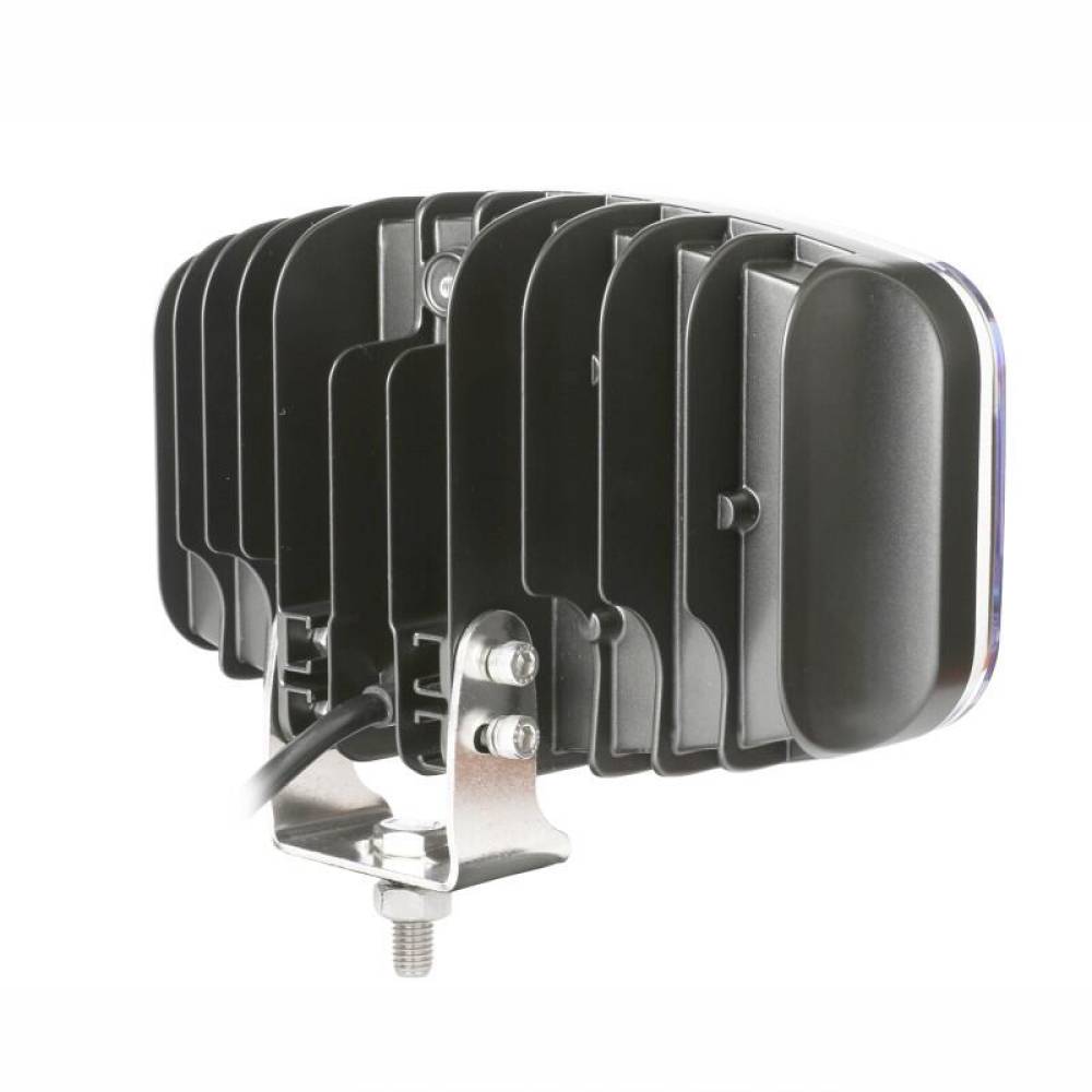 Proiector auto faza lunga 245x159, LED, 3 functii, cu pozitie alba si functie stroboscopica galbena, 12-24V, X Spider, L3436 TruckLed