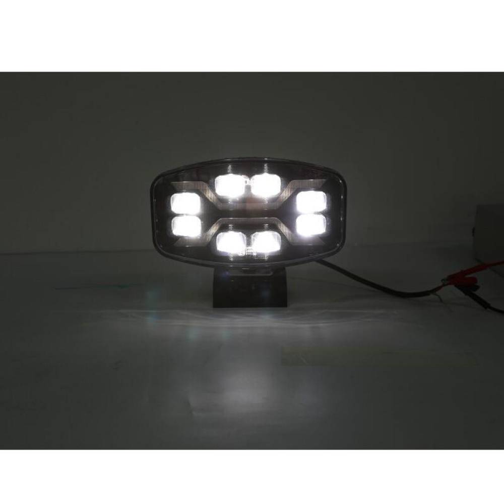 Proiector auto faza lunga 245x159, LED, 3 functii, cu pozitie alba si functie stroboscopica galbena, 12-24V, X Spider, L3436 TruckLed