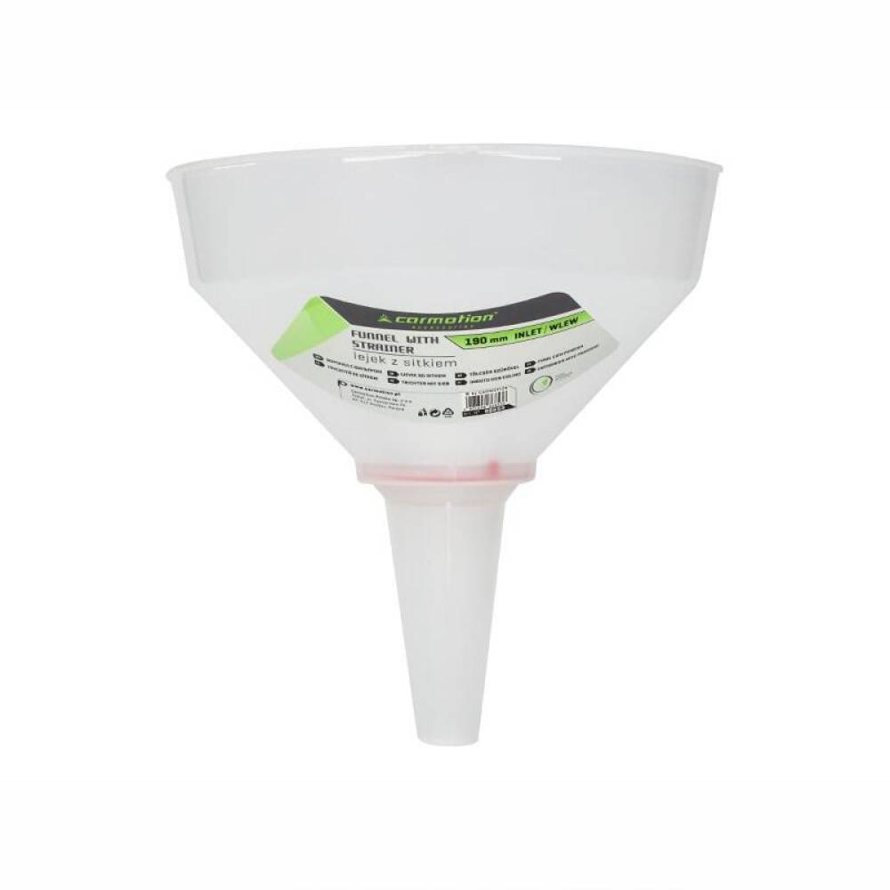 Palnie plastic cu sita, fi19cm, alb transparent, 86853 Carmotion Palnie plastic cu sita, fi19cm, alb transparent, 86853 Carmotion