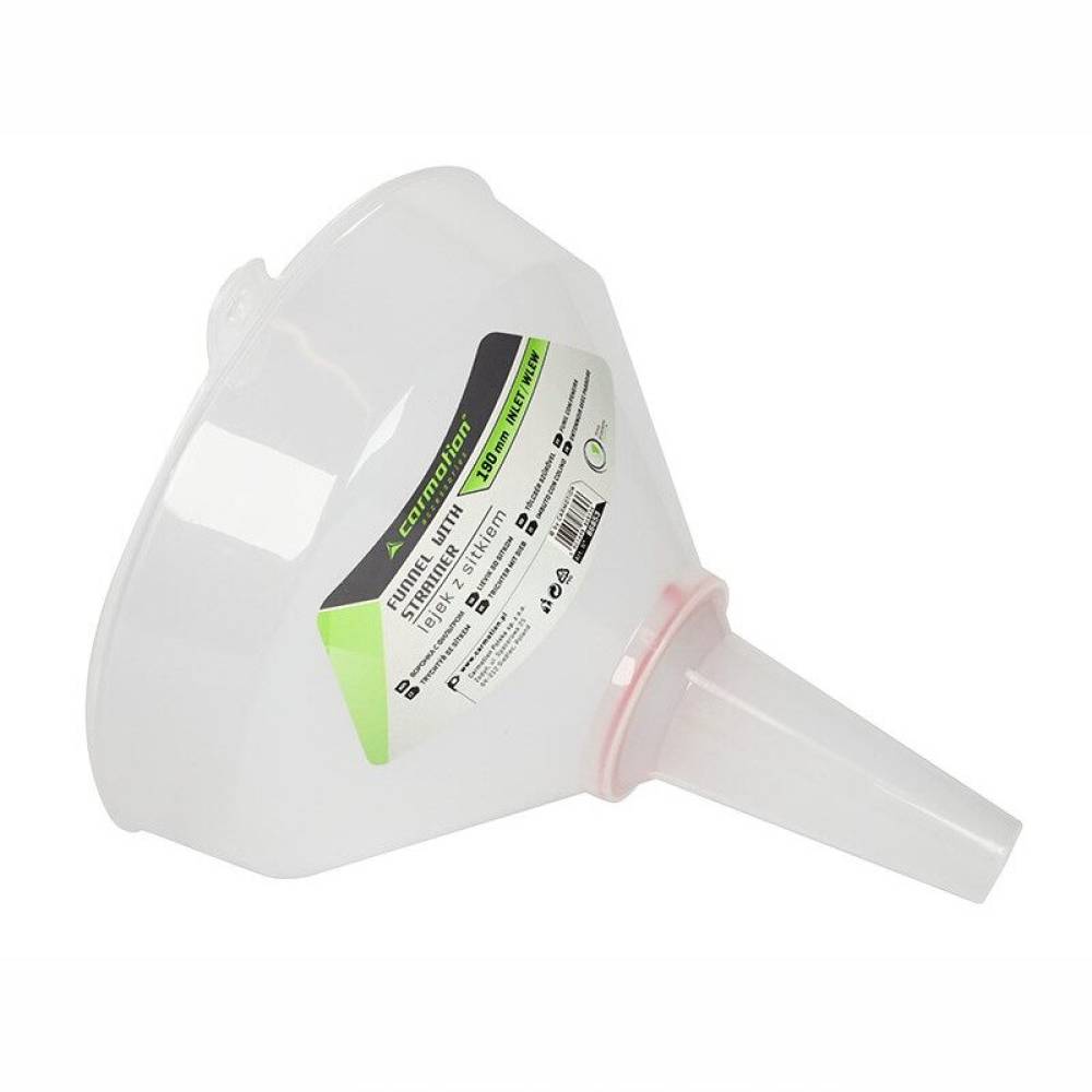 Palnie plastic cu sita, fi19cm, alb transparent, 86853 Carmotion Palnie plastic cu sita, fi19cm, alb transparent, 86853 Carmotion