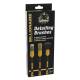 Set 3 pensule detailing, interior-exterior, cu adaptor cu cot, BLN0520 Billionaire