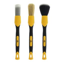 Set 3 pensule detailing, interior-exterior, cu adaptor cu cot, BLN0520 Billionaire