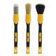 Set 3 pensule detailing, interior-exterior, cu adaptor cu cot, BLN0520 Billionaire