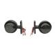Lampa gabarit brat 105mm, LED, fumurie, Old School, galben-rosu, FR0117 Formplas BK79001