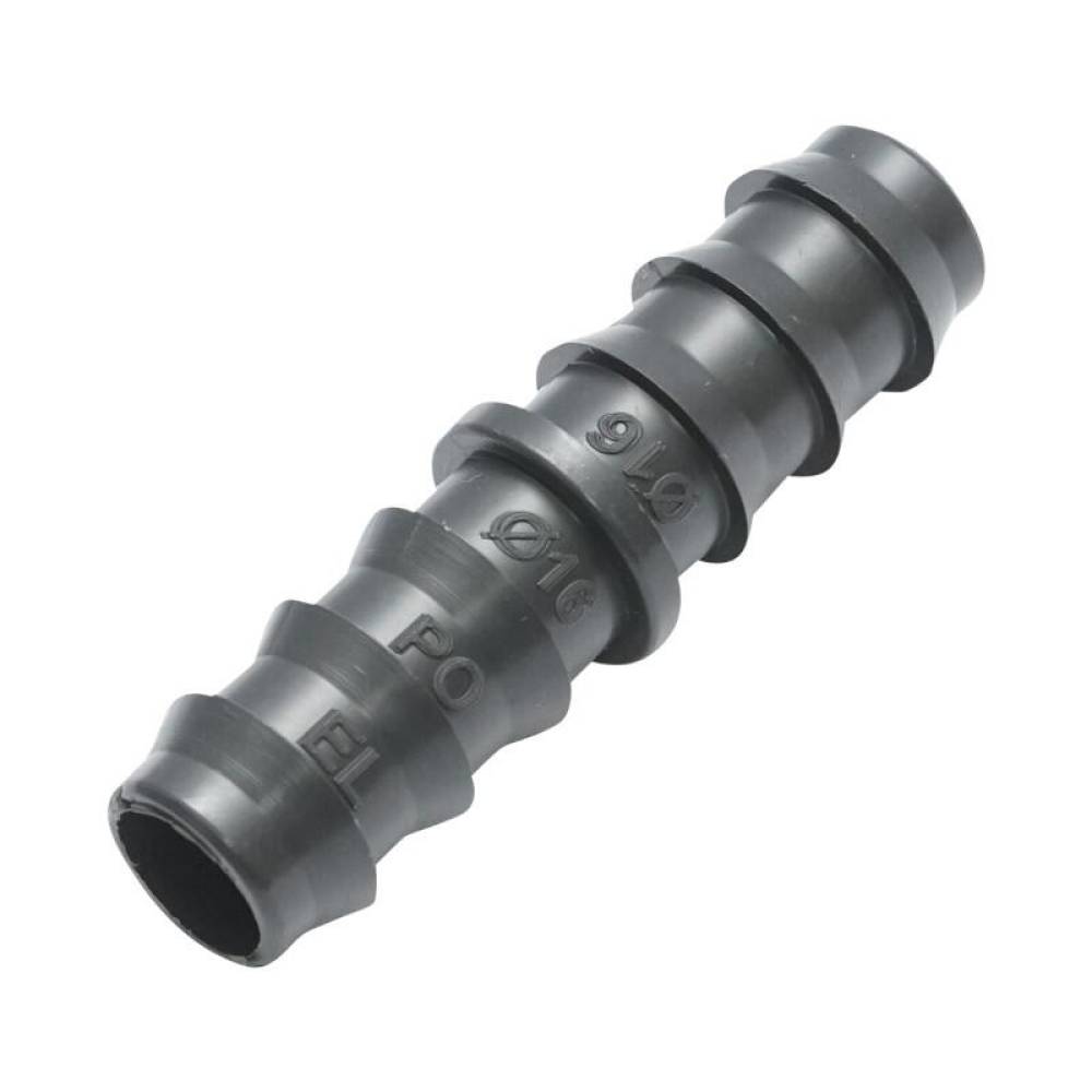 Racord tub picurare in linie, D16x16mm, pentru sistem irigatii, LU76