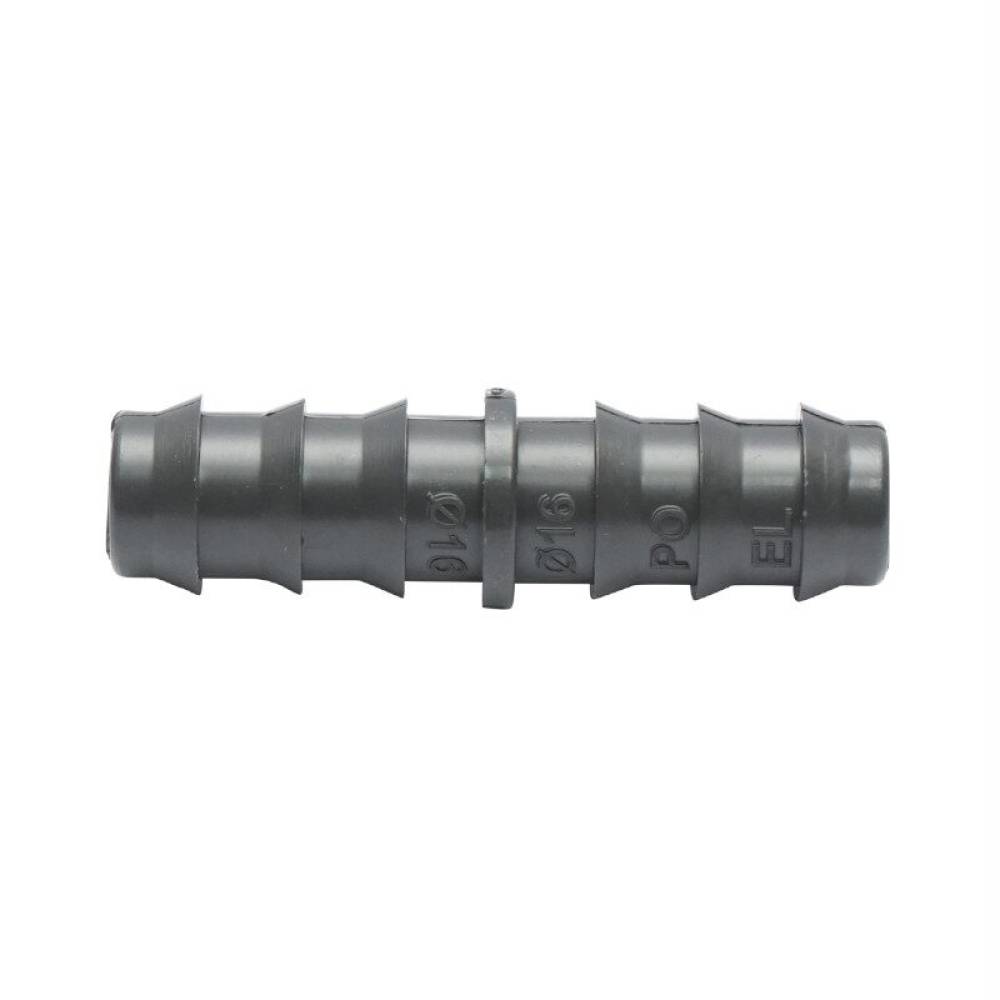 Racord tub picurare in linie, D16x16mm, pentru sistem irigatii, LU76