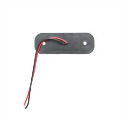 Lampa gabarit 84x24, 12 LED-uri, 12-24V, rosie, Formplas FR-0175W, BK79006 Lampa gabarit 84x24, 12 LED-uri, 12-24V, rosie, Formplas FR-0175W, BK79006
