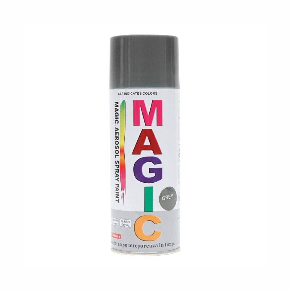 Spray vopsea grund gri, 450ml, FOXGRUND Magic 