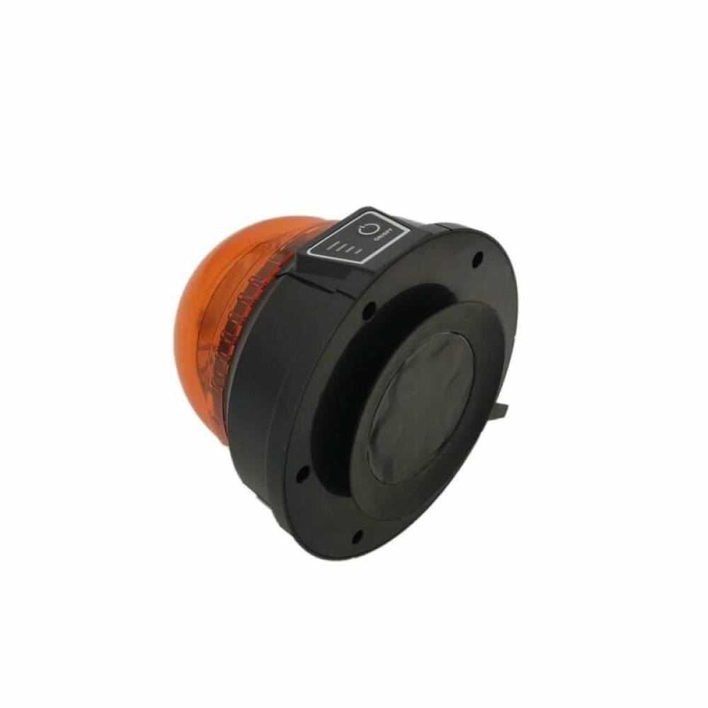 Girofar wireless 12V-24V, h148, cu Led, 3 functii, cu acumulator, reincarcabil 12-24V si 220V, prindere cu magnet, TT.14540