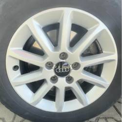 Set 4 capace pentru jante aliaj, 60mm, emblema Audi
