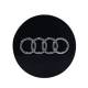 Set 4 capace pentru jante aliaj, 60mm, emblema Audi