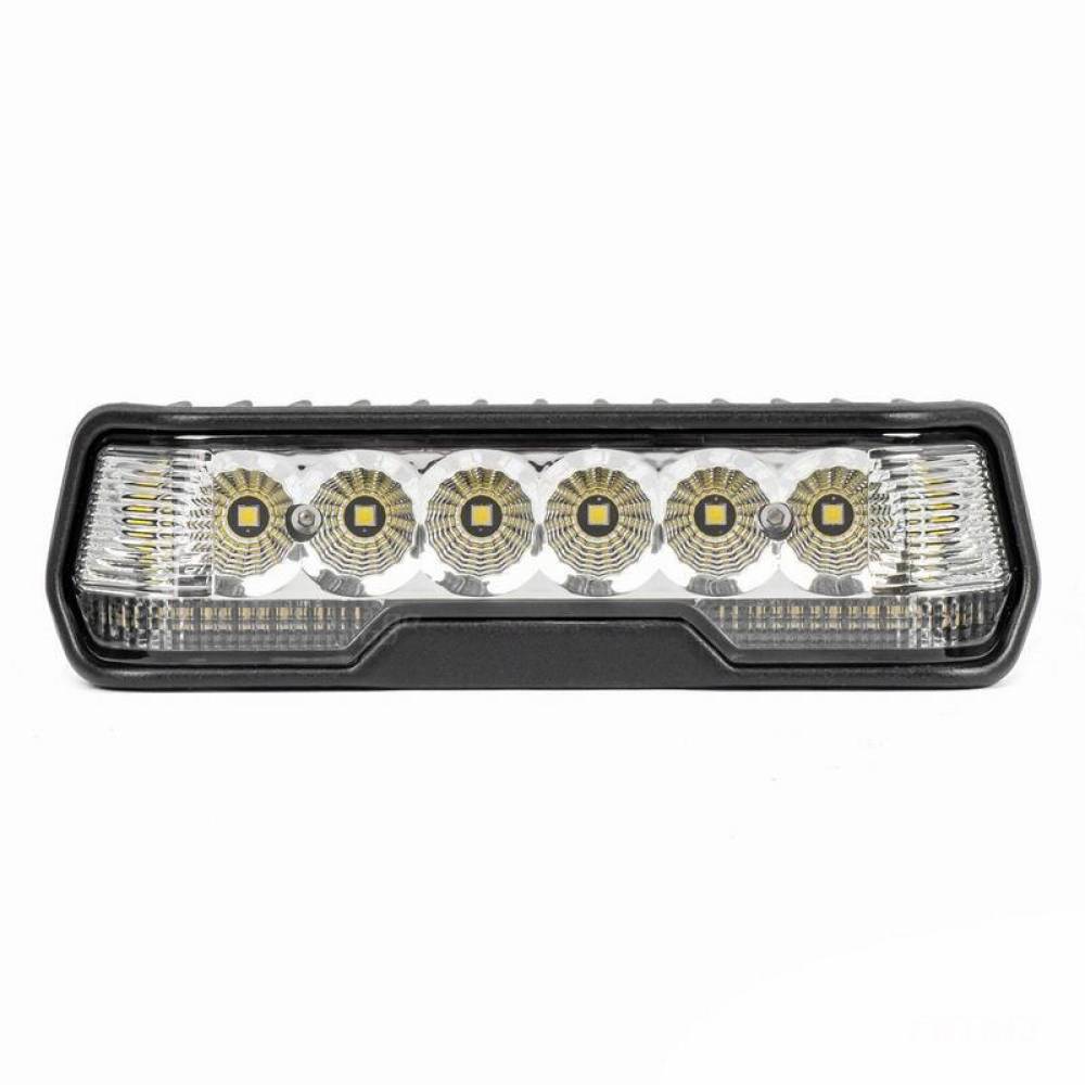 Proiector lucru 162x45, LED, 10-30V, 31W, 4000lm, cu pozitie DRL alba, flood, Pro Series 03866 Amio Proiector lucru 162x45, LED, 10-30V, 31W, 4000lm, cu pozitie DRL alba, flood, Pro Series 03866 Amio