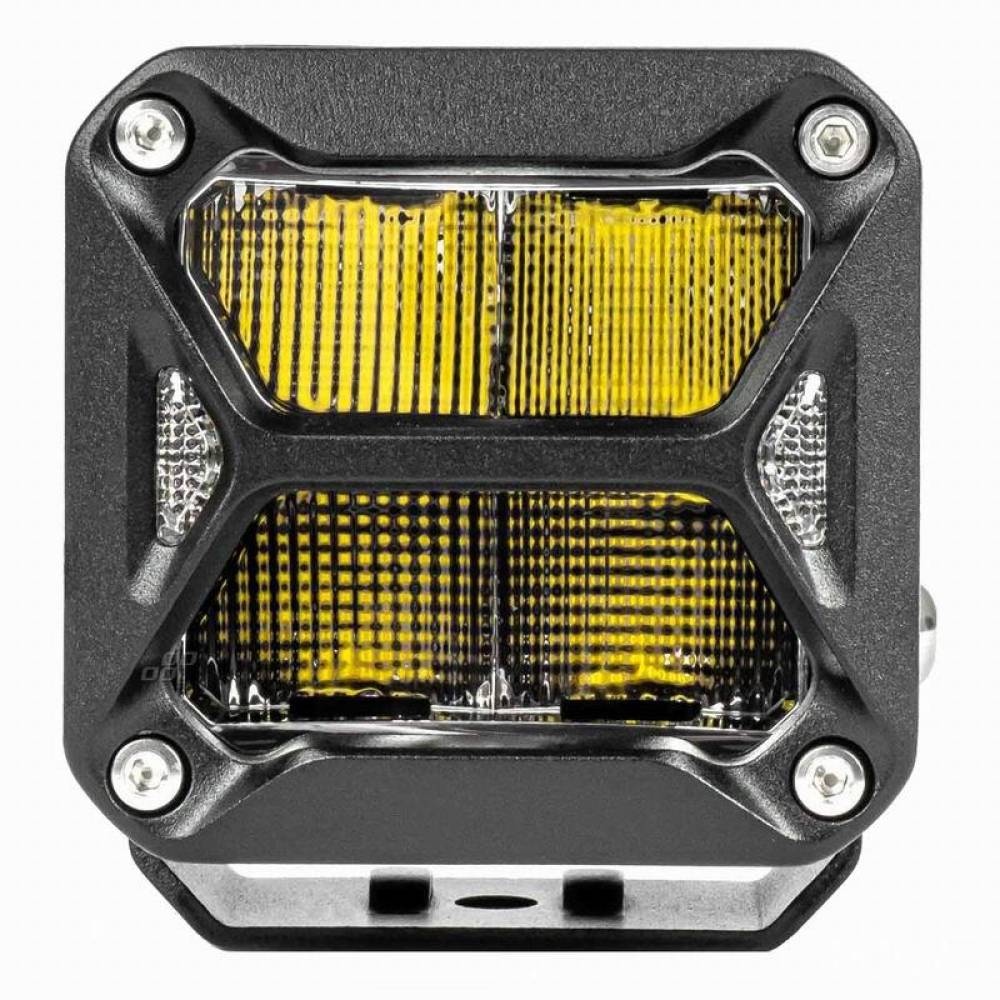 Proiector lucru 82x78, LED, 10-30V, 18W, 1800lm, cu pozitie DRL alba, spot, Pro Series 03867 Amio