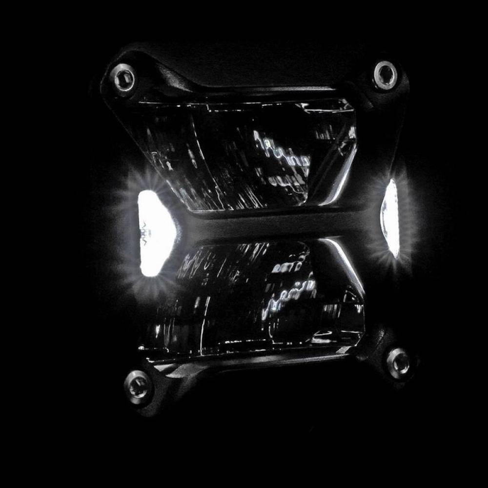 Proiector lucru 82x78, LED, 10-30V, 18W, 1800lm, cu pozitie DRL alba, spot, Pro Series 03867 Amio