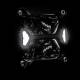 Proiector lucru 82x78, LED, 10-30V, 18W, 1800lm, cu pozitie DRL alba, spot, Pro Series 03867 Amio