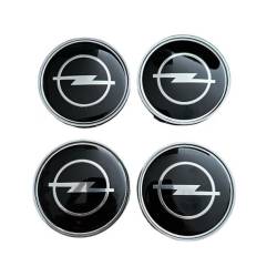 Set 4 capace pentru jante aliaj, 68mm, emblema Opel